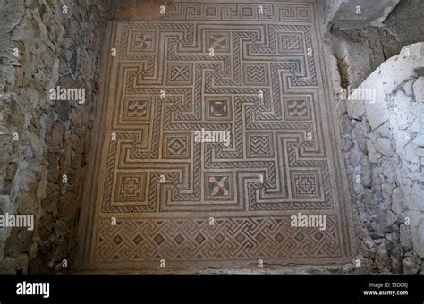 Sobesos Ancient City and Roman baths, Cappadocia, Turkey Stock Photo ...