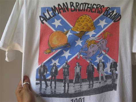 Vintage Allman Brothers T Shirt The Allman Brothers Tour 1991 Etsy