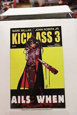 KICK ASS B Hit Girl Mark Millar John Romita Jr Marvel