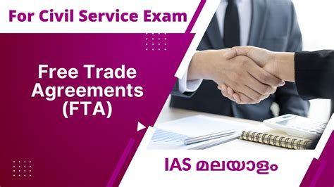 Free Trade Agreements Fta Civil Service Malayalam Upsc Cse Ias