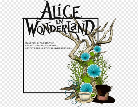 Alice In Wonderland Borders