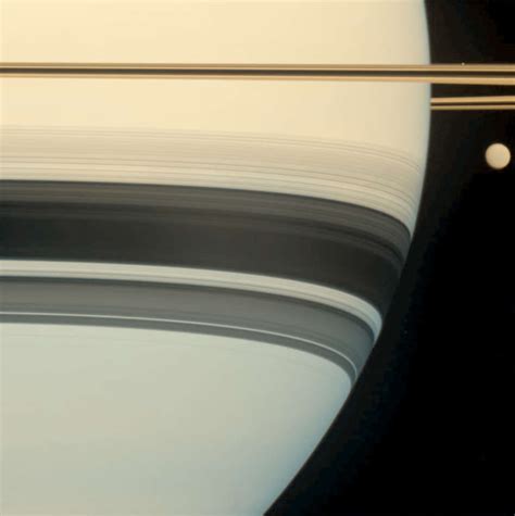 Saturn, Titan, and Prometheus | The Planetary Society