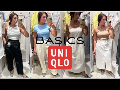 UNIQLO COME SHOPPING WITH ME FOR BASIC WARDROBE YouTube