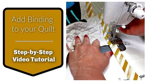 Adding Binding To A Quilt Youtube In 2022 Quilts Quilting