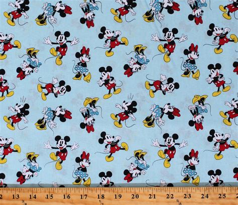 Cotton Mickey Minnie Mouse Classic Pack Disney Characters On Light