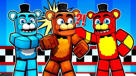 Original Freddy Finding Morphs In Minecraft Security Breach Youtube