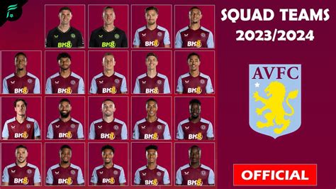 Aston Villa Melhores Jogadores Do Elenco