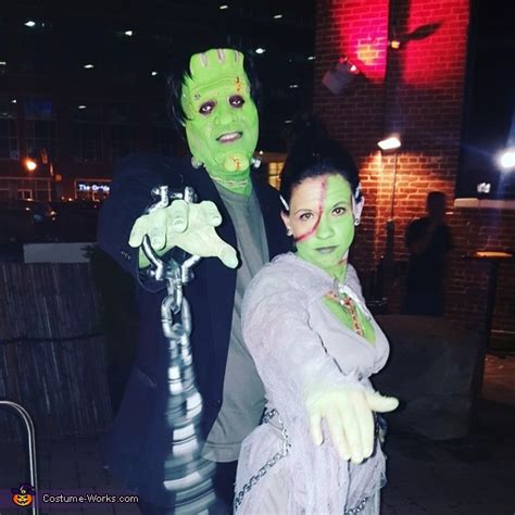 Bride of Frankenstein Couple's Costume | Mind Blowing DIY Costumes