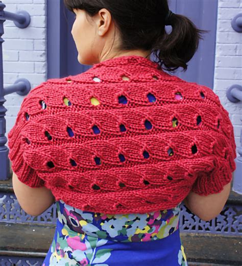 Easy Shrug Knitting Patterns In The Loop Knitting