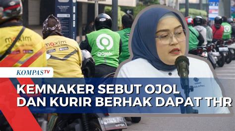 Kemnaker Sebut Ojol Dan Kurir Berhak Dapat Thr Begini Kritik Lbh