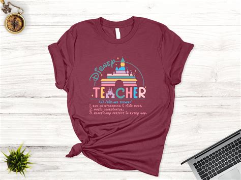 Disneyland Teacher Definition Shirt Teach Love Inspire Shirt Disney