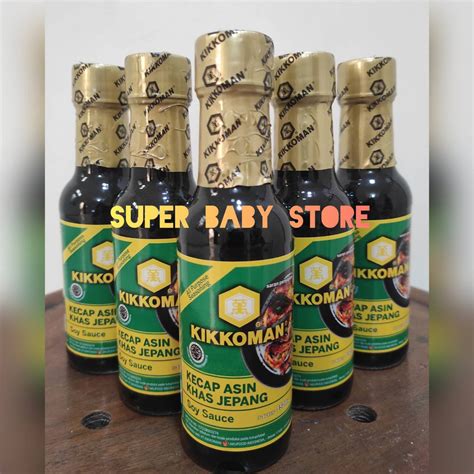 Jual Kikkoman Soy Sauce Kecap Asin Khas Jepang Shoyu 150 Ml HALAL