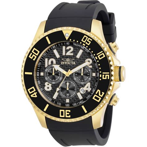 Invicta Pro Diver Chronograph Quartz Black Dial Men S Watch