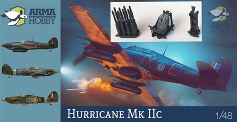 Hurricane Mk IIc Pre Order 3D Extras AeroScale AeroScale KitMaker