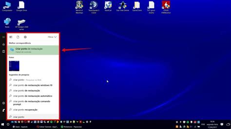 Como criar ponto de restauração no Windows 10 como backup AppTuts