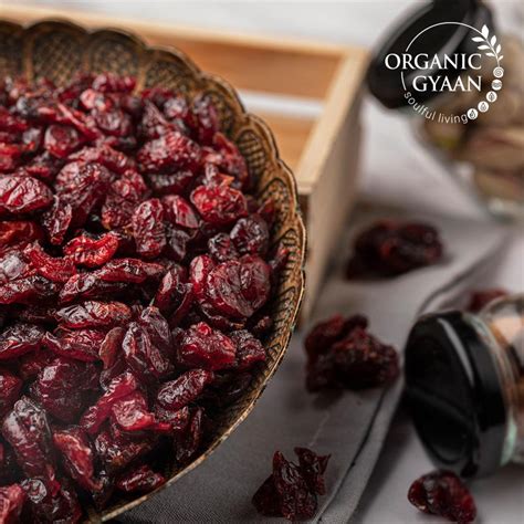 Organic Gyaan Dried Cranberries 1Kg At Rs 618 Kg Dehydrated