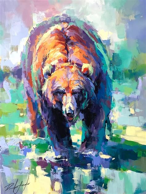 Forest Ranger Original Painting Dimitri Sirenko Art