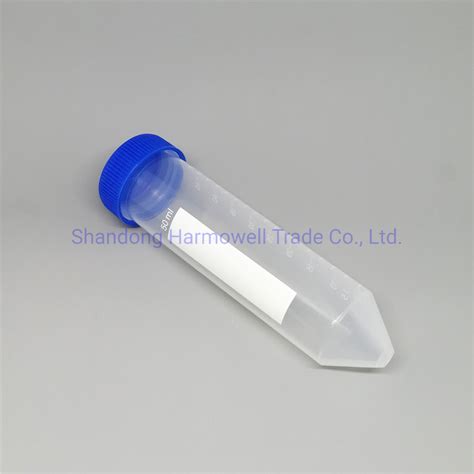 50ml Lab Graduated Centrifuge Tube With Screw Cap And Conical Bottom