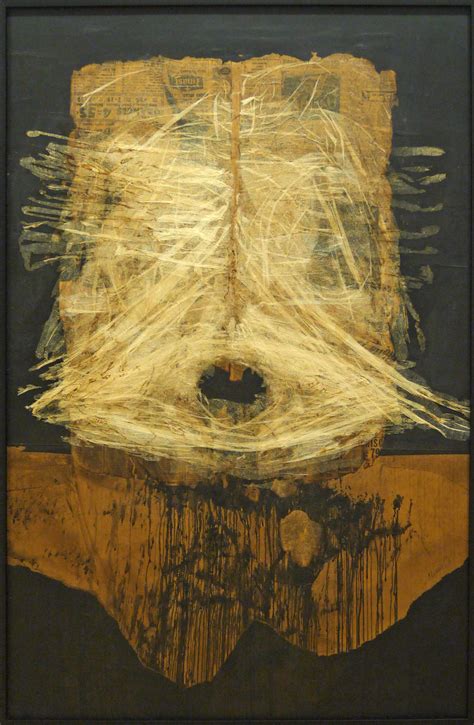 Francisco Farreras No 209 Art Pop Alberto Burri Neutral Artwork