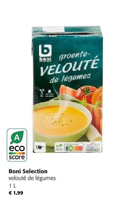 Promo Boni Sélection Velouté De Légumes chez Colruyt iCatalogue fr