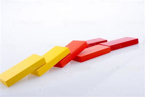 Domino Blocks of various color 15123750 Stock Photo at Vecteezy