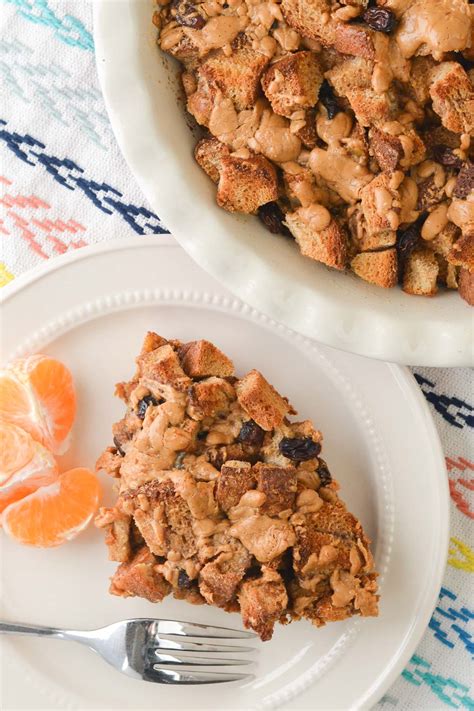 Leftover Sandwich Crust Peanut Butter French Toast Casserole