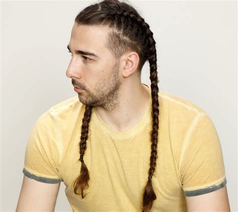 30 Chic Two Braids Hairstyles for Men: Top Ideas