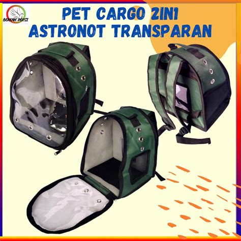 Jual PET CARGO TAS KUCING ASTRONOT Tas Ransel Hewan Atau Travel Bag