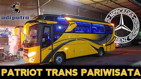 BANDUNG FULL SENYUM RILIS 2 UNIT BUS MEDIUM PO PATRIOT DARI KAROSERI