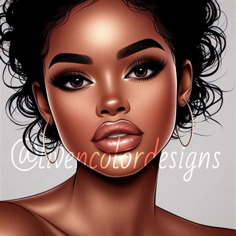 Glow Sis Digital Art Black Women Art Digital Prints Black Women Posters