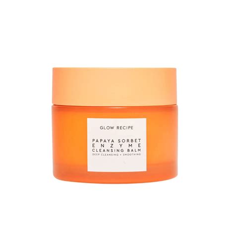 Glow Recipe Papaya Sorbet Smoothing Enzyme Cleansing Balm - 100ml - Eshaistic.pk