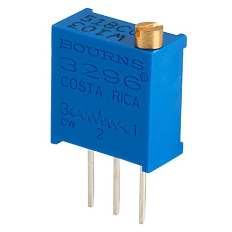 K Ohm W Trimmer Potentiometer