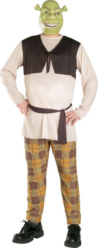 Shrek The Third Shrek Plus Adult Costume [Couple Costumes] - In Stock : About Costume Shop