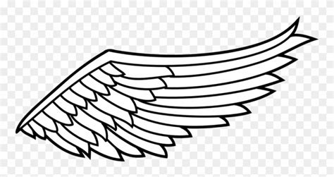 Download High Quality wings clipart outline Transparent PNG Images ...