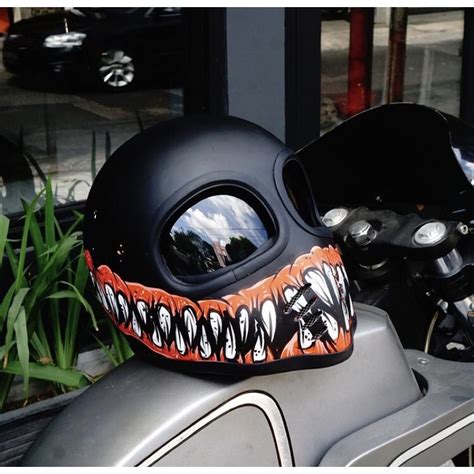 Jual Alien Helmet Venom - Helm Custom | Shopee Indonesia