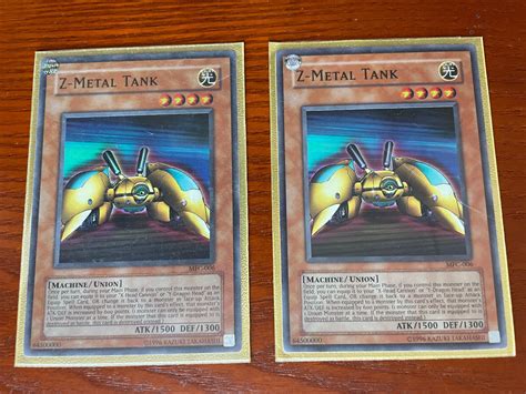 Yugioh Z Metal Tank Mfc Single Used Excellent Condition See Photos