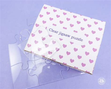 Clear Jigsaw Puzzle Set