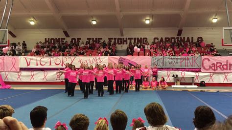 Pink Out Pep Rally Youtube