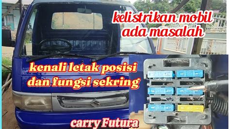 Letak Posisi Dan Fungsi Sekring Fuse Mobil Carry Futura Automobile