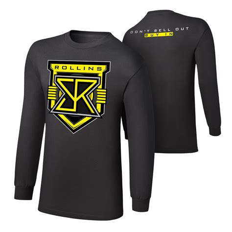 Seth Rollins Buy In Long Sleeve T Shirt Pro Wrestling Fandom