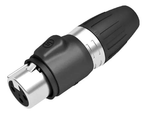 Ficha Conector Xlr Canon Hembra Microfono Seetronic Scwf