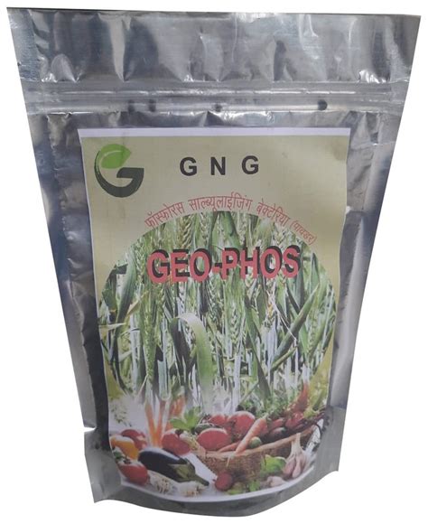 Bio Tech Grade Packaging Size 1 Kg Gng Geo Phos Bio Fertilizers For