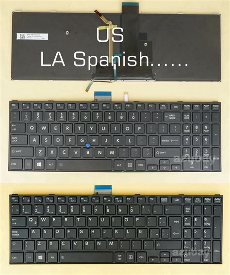 Teclado español de EE UU Para Toshiba Satellite Pro R50 C Tecra A50