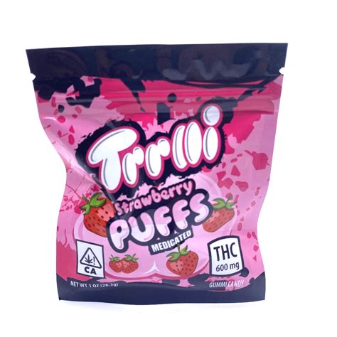 Buy Trolli Strawberry Puffs 600mg Thc Online Elite Buds Bc