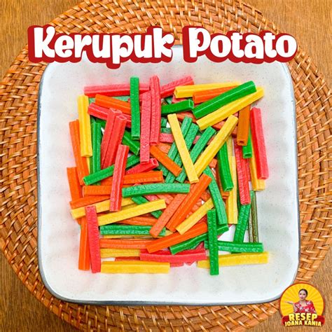 Jual Kerupuk Potato Warna RSJ 500g Bahan Isian Seblak Bandung