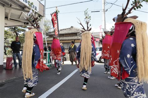 八つ鹿踊り宇和津彦神社秋祭り10月愛媛県宇和島市 大本写真事務所