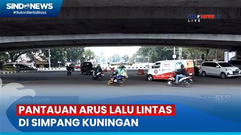 Ntmc Polri Pantauan Lalu Lintas Di Kawasan Simpang Kuningan Oleh