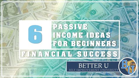 Different Types Of Passive Income Youtube