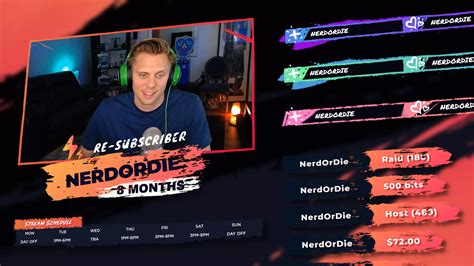 Nerd Or Die Overdrive Stream Package Xtemplates