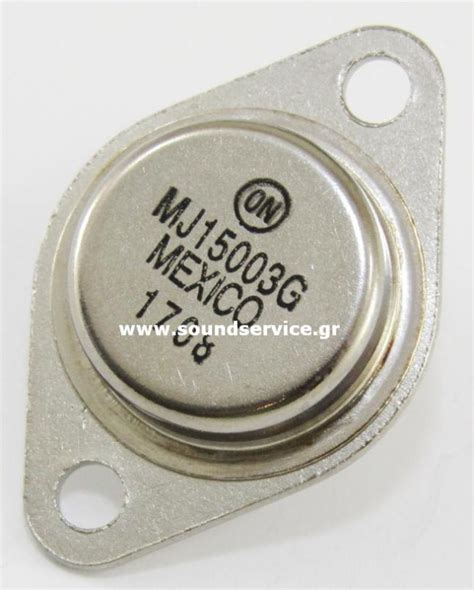 Mj15003g Mj15003 Audio High Power Transistor